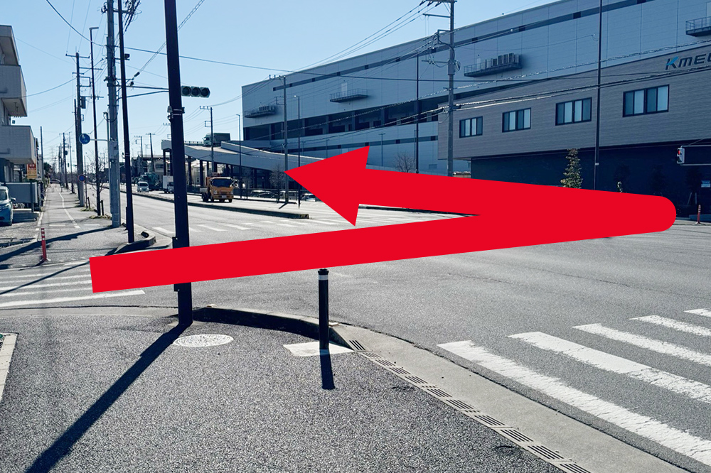 最寄駅からの順路のご案内