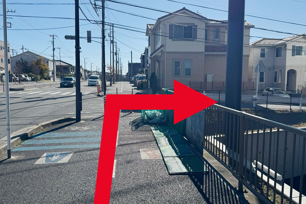 最寄駅からの順路のご案内